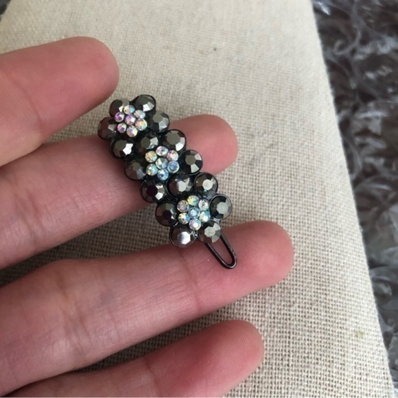 Vintage Rhinestone Hair Clip - Picture 1 of 3